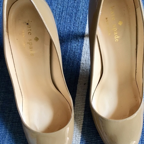 Kate Spade Karolina Pump Camel Patent Leather - Picture 5 of 8